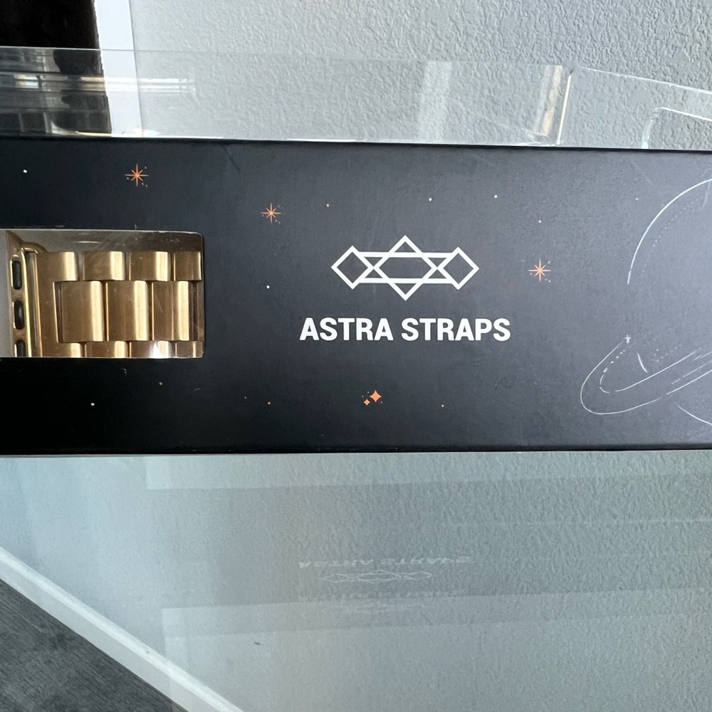 Apple Watch Astra Straps Ultor Strong Stainless Steel Gold Band